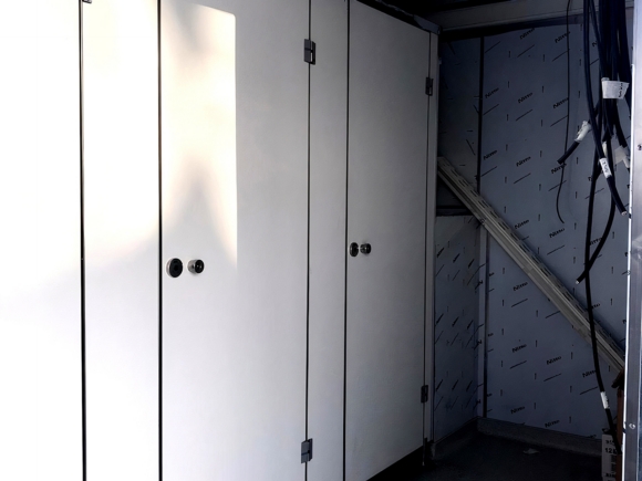 Stainless WC Cabinet