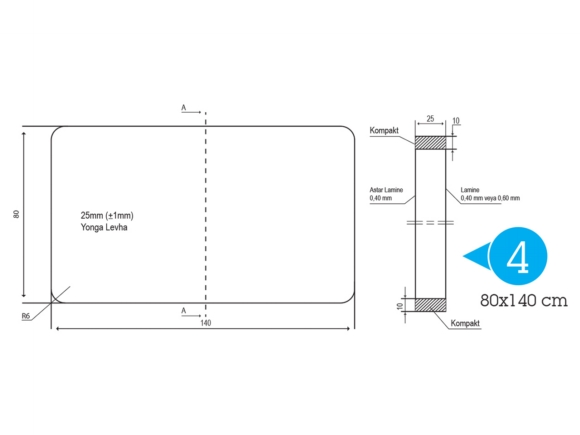 Netcom Benchtop Technical Drawings